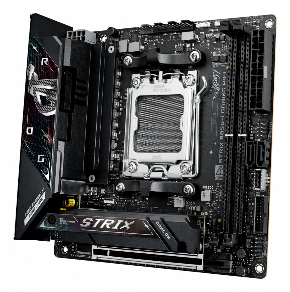 Mb Asus B850 Amd S-am5 9a Gen /2x Ddr5 8400 /hdmi /dp Tipo-c /2x M.2 /4x Usb 3.2 /wifi 7 /bluetooth /mini Itx /gama Media /gamer