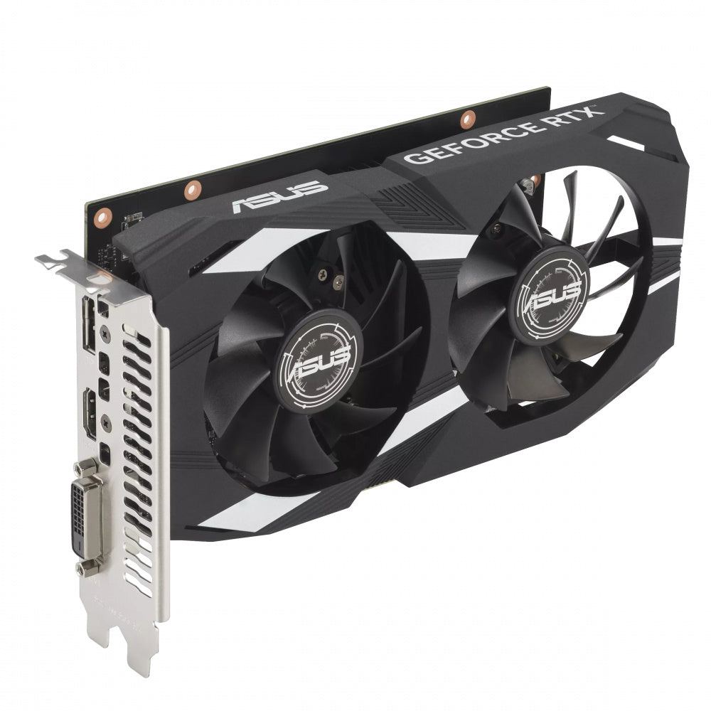 Tarjeta De Video Asus Nvidia Rtx3050 /pcie X16 4.0 /6gb Gddr6 /hdmi /dp /dvi-d /estandar /gama Media