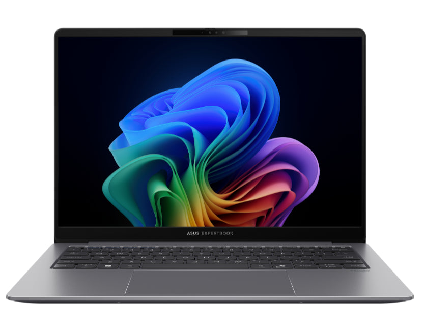 Laptop Asus Expertbook Ia P5405csa, Copilot + Pc, Core Ultra 7 258v Intel Ai Boost Npu Up To 47 Tops, 32gb, 1tb Ssd, 14 Pulgadas Wqxga, Win 11 Pro, Misty Grey, Grado Militar, 1 AÑo De Garantia
