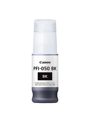 Tanque De Tinta Canon Pfi-050 Bk Negro,compatible Tc-20, Capacidad 70 Ml