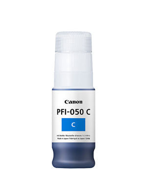 Tanque De Tinta Canon Pfi-050 C Cyan,compatible Tc-20, Capacidad 70 Ml