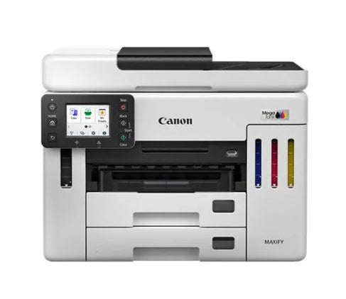Multifuncional Canon Gx7110 4 En 1, ImpresiÓn, Copia, Escaneo, Fax, Tinta Continua, 45 Ppm Negro Y 25 Ppm A Color, Usb, Wifi, Ethernet, Consumibles Gi-16 Bk 167 Ml, C,m, Y 132 Ml.