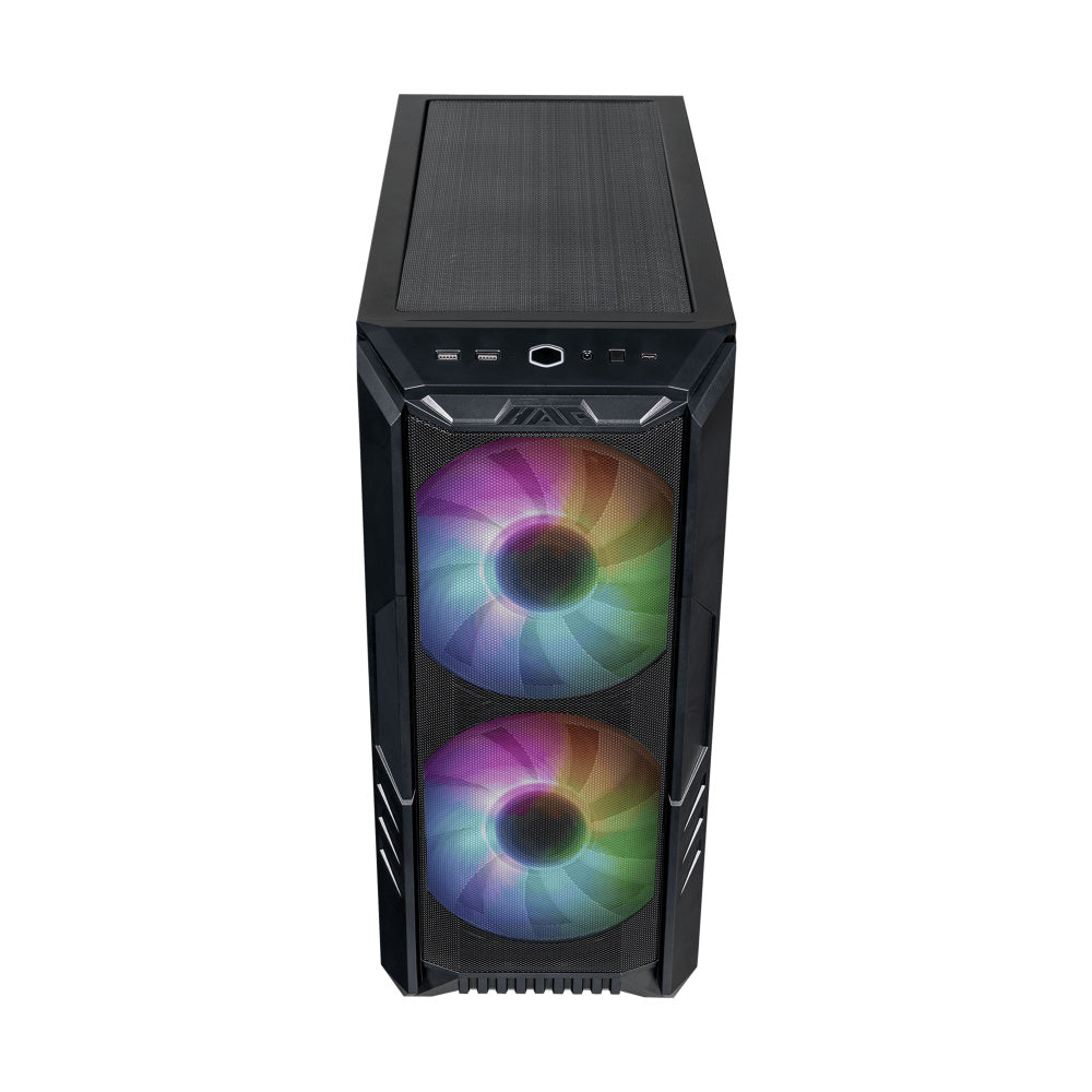 Gabinete Cooler Master Masterbox Haf 500/ Negro/midi Tower/micro-atx/ventana Argb.