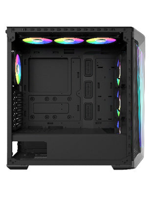 Gabinete Cooler Master Masterbox 540 Con Ventana Argb, Mid-tower, Mini Itx/micro Atx/atx/e-atx, Usb 3.2, Sin Fuente, Negro