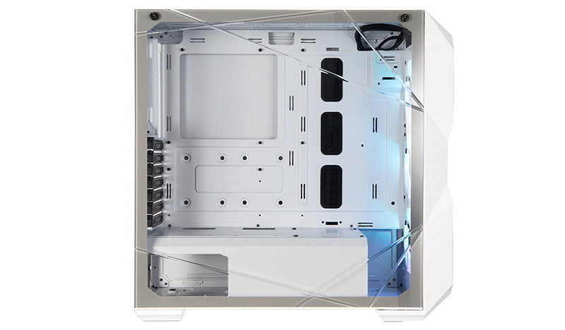 Gabinete Cooler Master Td500 Mesh/blanco/media Torre/itx/atx/ssi Ceb/eatx/cristal Templado/argb/gamer