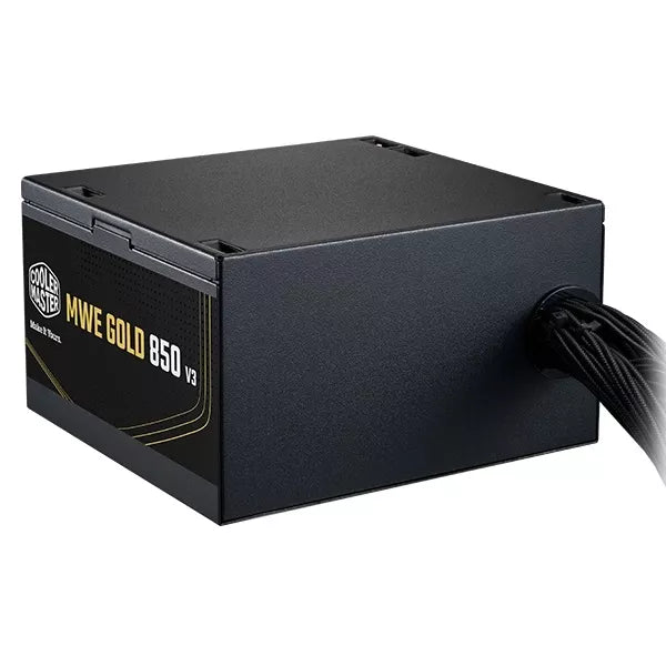 Fuente De Poder Cooler Master 850w / Mwe V3 Atx 3.1 / 80plus Gold Certificada / No Modular / Gamer