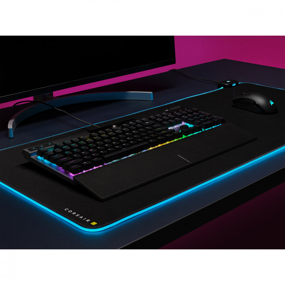 Teclado Corsair K70 Rgb Pro/Óptico-mecÁnico/led Rgb Retroiluminado/corsair Opx/negro/teclas Pbt Negras/ (ch-910941a-na)