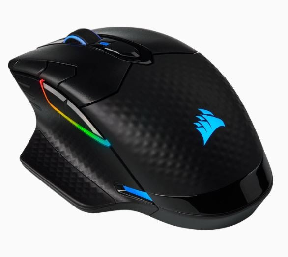 Mouse Corsair Dark Core Rgb Pro / Gaming / Inalambrico / Rgb / Led / Optico / Color Negro / 18,000 Dpi / Color Negro / Gaming / (ch-9315411-na)
