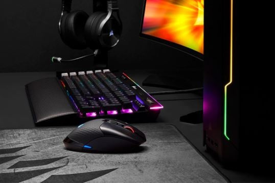 Mouse Corsair Dark Core Rgb Pro / Gaming / Inalambrico / Rgb / Led / Optico / Color Negro / 18,000 Dpi / Color Negro / Gaming / (ch-9315411-na)