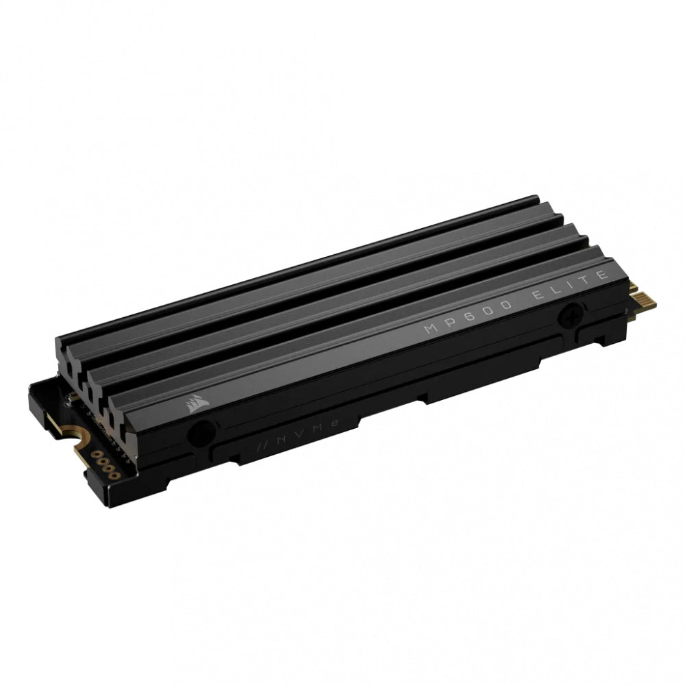 Unidad De Estado Solido Interno Corsair Mp600 Elite 2tb M.2 2280 Nvme Pcie Gen 4x4 Lectura 7000mb/s Escrit 6500mb/s Disipador (cssd-f2000gbmp600ehs)