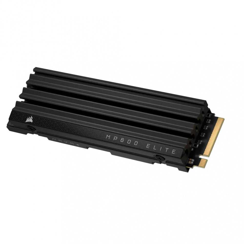 Unidad De Estado Solido Interno Corsair Mp600 Elite 2tb M.2 2280 Nvme Pcie Gen 4x4 Lectura 7000mb/s Escrit 6500mb/s Disipador (cssd-f2000gbmp600ehs)