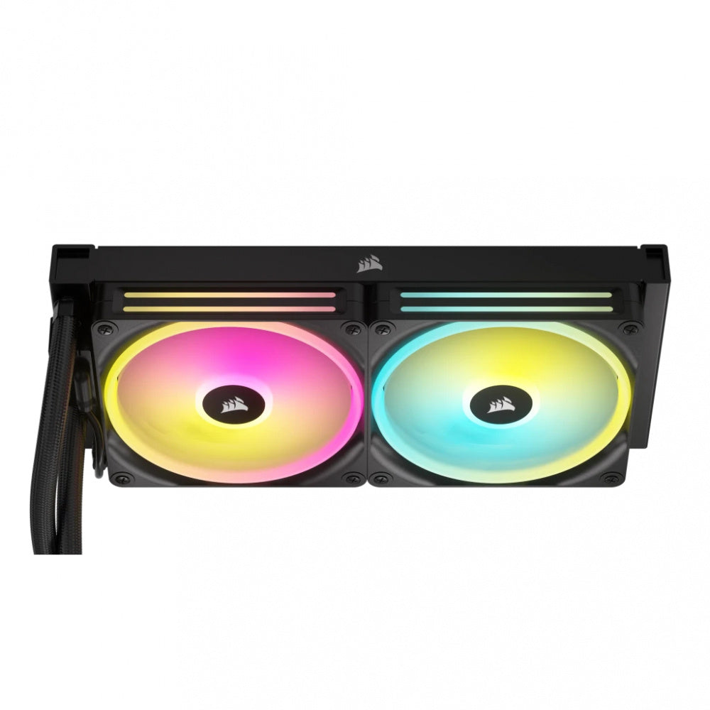 Disipador Con Enfriamiento Liquido Corsair Icue Link H115i / 280 Mm/ S-1700 1200/ Am5 Am4/ Rgb