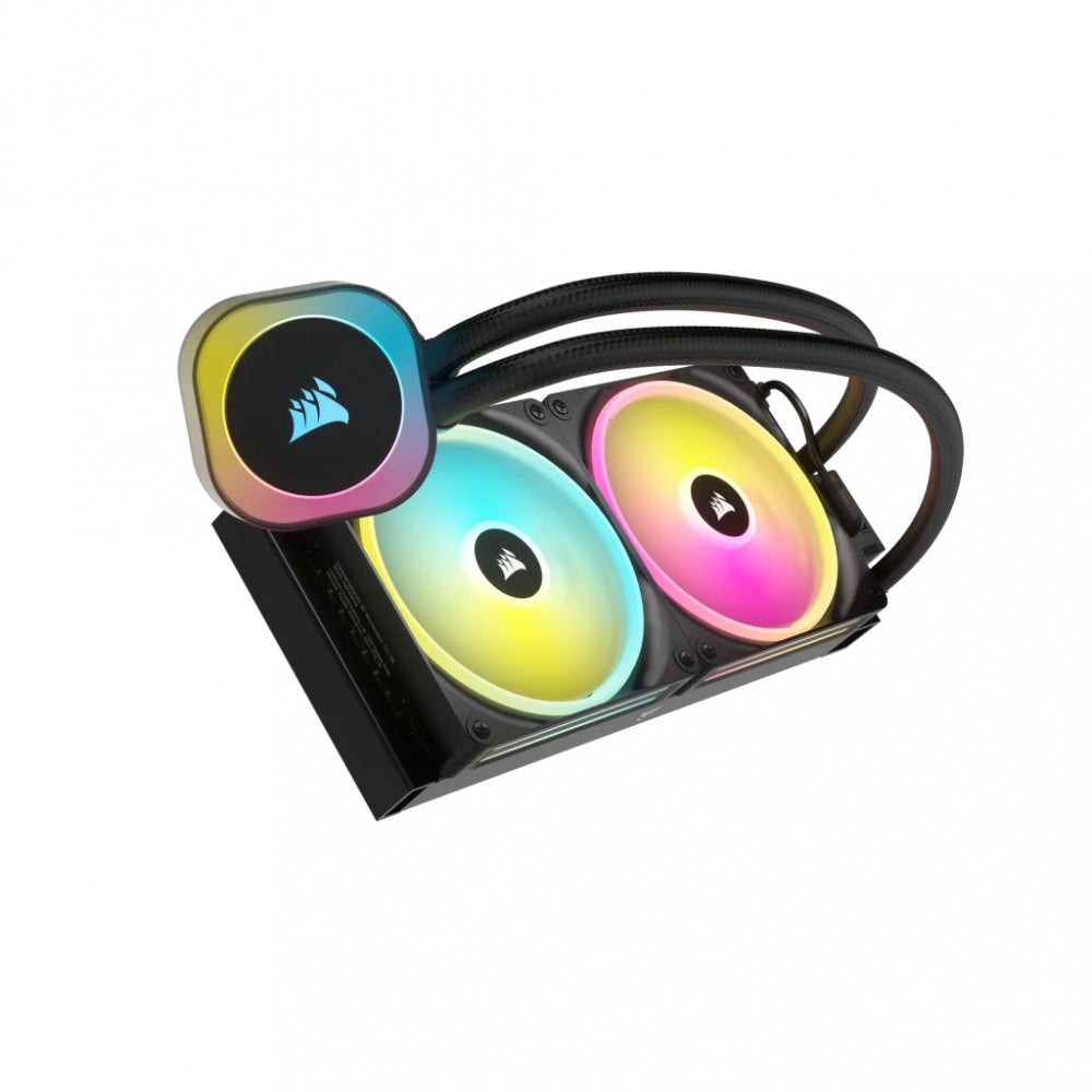 Disipador Con Enfriamiento Liquido Corsair Icue Link H115i / 280 Mm/ S-1700 1200/ Am5 Am4/ Rgb