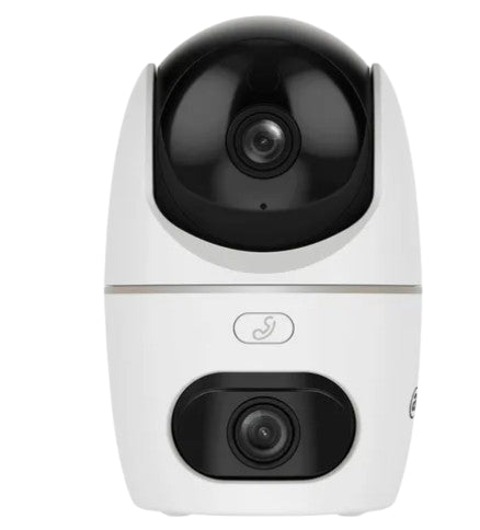 Camara Ip/ Dahua/ Dh-hpt1339dd-stw-3e2-il/ Dual 3mp/30 M Ir Y Luz Cálida/ Audio Bidireccional/ Deteccion De Humanos Y Mascotas/ Disuación Activa/ Seguimiento Automático/ Ranura Micro Sd