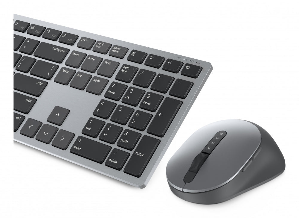 Kit Teclado Y Mouse Dell Km7321w Inalambrico Usb Bluetooth Gris 580-ajiy