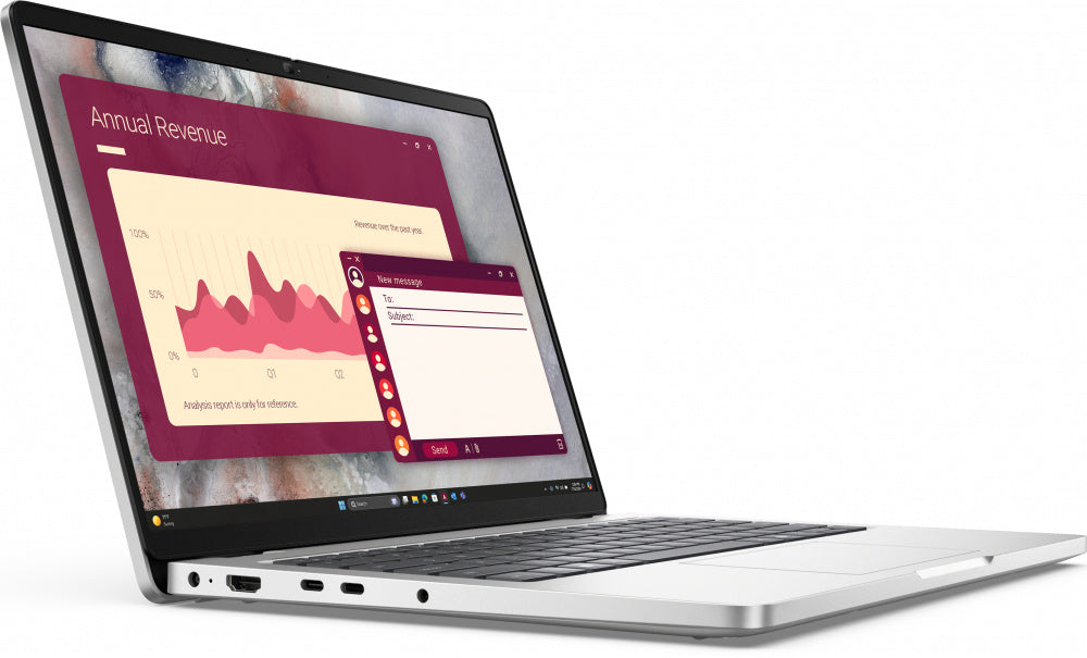 Laptop Dell Pro 14 Intel Core Ultra 5 235u 16 Gb 512 Gb Ssd 14 Fhd Win 11 Pro 3 AÑo De Garantia Silver Y5c5c