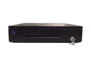 Cajon De Dinero Ec Line Heavy Duty Metalico Ec-cd-200m, Negro, Compartimentos 5 Billetes - 7 Monedas Ajustable