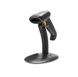 Lector De Codigo De Barras Ghia Gscb1 / 1d / Led Ccd / Usb / Con Base / Negro