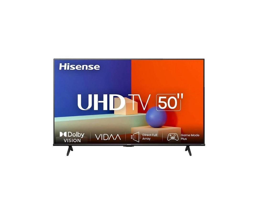 Television 50 Pulgadas Led Hisense 50a65nv Smart Vidaa Tv, Uhd 4k, Dolby Vision, Dts Virtual X, Wifi