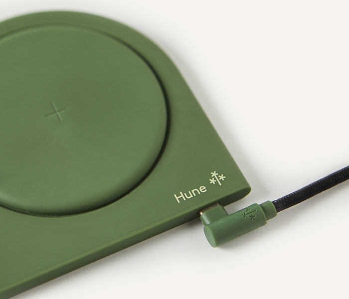 Cargador Inalambrico Hune Hoja Sustentable Universal (hoja)