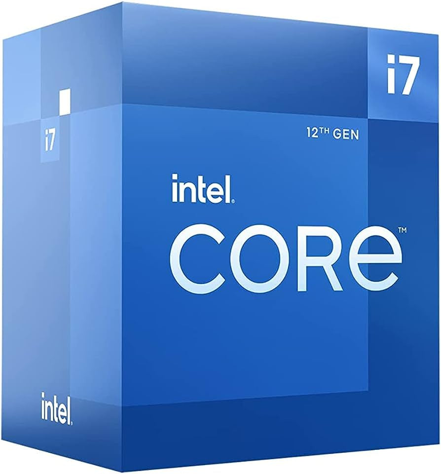 Procesador Intel Core I7-12700 S-1700 12a Gen /2.1 - 4.9 Ghz /cache 25mb /12 Cores (8p+4e) /graficos Uhd 770 /vpro /con Disipador
