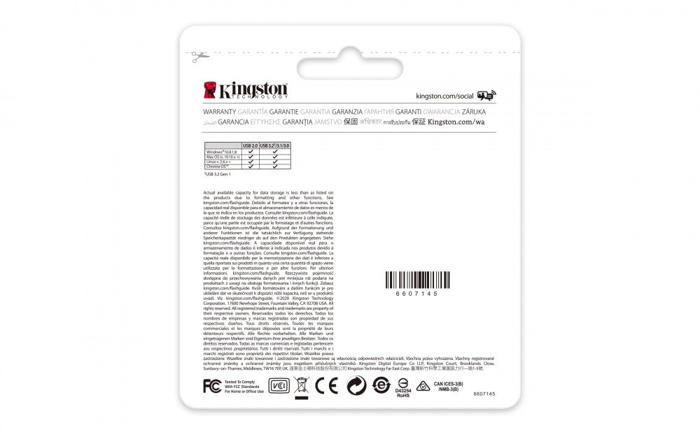 Memoria Flash Usb Kingston Data Traveler 70 64gb Gen 1 3.2 Tipo C Negro (dt70/64gb)