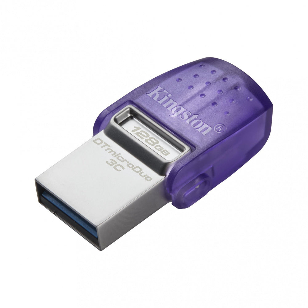 Memoria Flash Usb Kingston Data Traveler Microduo 128gb 3c Type A-c (dtduo3cg3/128gb)