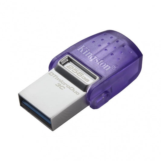 Memoria Flash Usb Kingston Data Traveler Microduo 256gb 3c Type A-c (dtduo3cg3/256gb)