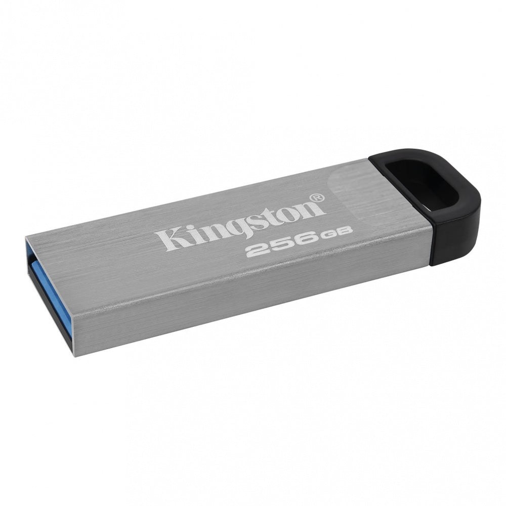 Memoria Flash Usb Kingston Data Traveler Kyson 256gb Gen 1 3.2 Tipo A Metalica (dtkn/256gb)