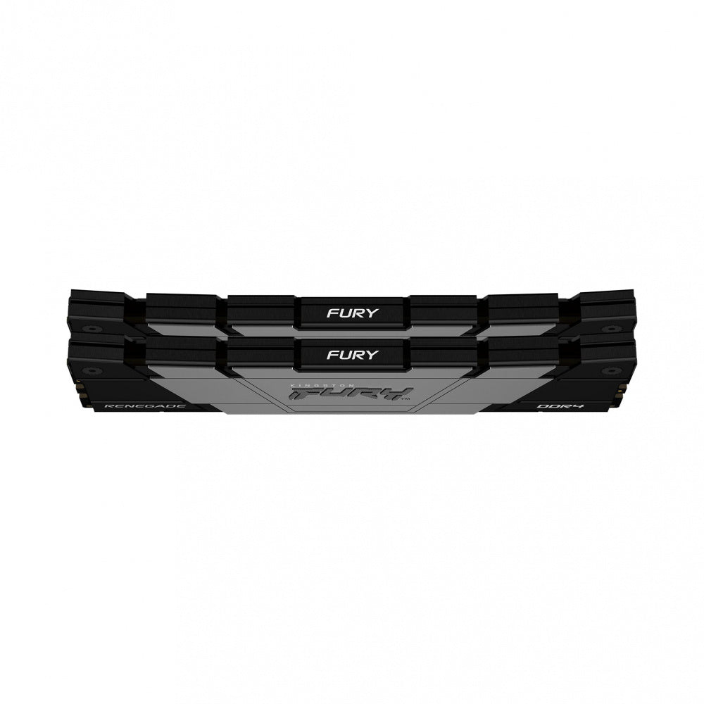 Memoria Ram Kingston Dimm Ddr4 32gb 2x16gb 3200mt/s Fury Renegade Black Xmp Cl16 288pin 1.35v C/disipador De Calor P/pc/gamer/alto Rendimiento Kit 2 Kf432c16rb12k2/32