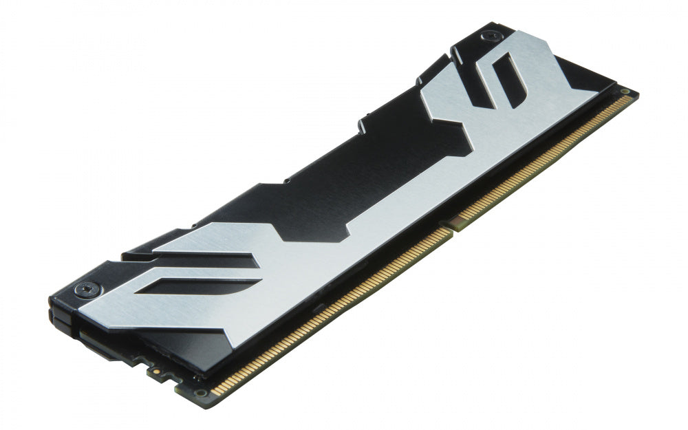 Memoria Ram Kingston Dimm Ddr5 48gb 6000mt/s Fury Renegade Silver Xmp Cl32 288pin 1.35v C/disipador De Calor P/pc/gamer/alto Rendimiento Kf560c32rs-48