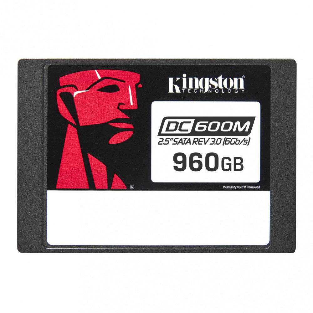 Unidad De Estado Solido Ssd Kingston Dc600m 960gb Enterprice Sata 2.5 Lect.560/escr.470mbs Para Servidor Sedc600m/960g