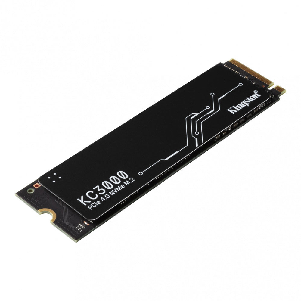 Unidad De Estado Solido Kingston Interno Kc3000 512gb M.2 2280 Nvme Pcie Gen 4x4 Lect.7000/escrit.3900 Mb/s Pc/laptop Skc3000s/512g