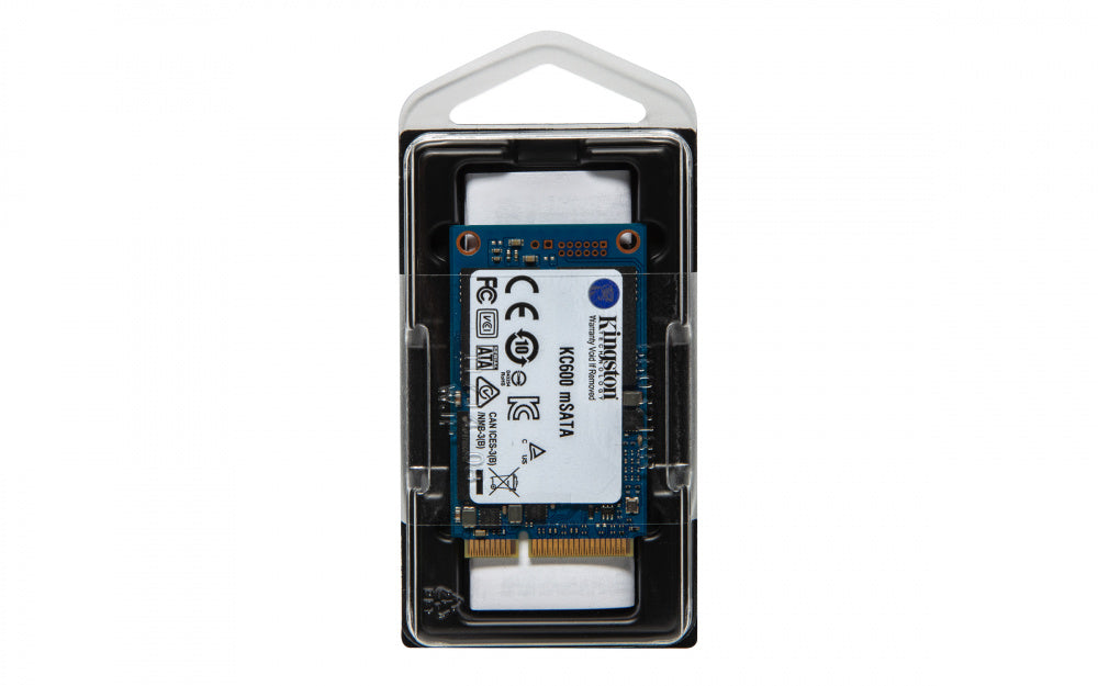 Unidad De Estado Solido Kingston Interno Skc600 1024gb Sata3 Msata Lect.550/escrit.520mb/s Nand 3d Tlc (skc600ms/1024g)