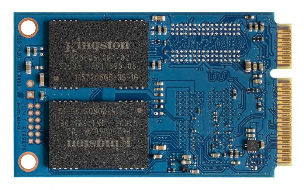 Unidad De Estado Solido Kingston Interno Skc600 1024gb Sata3 Msata Lect.550/escrit.520mb/s Nand 3d Tlc (skc600ms/1024g)