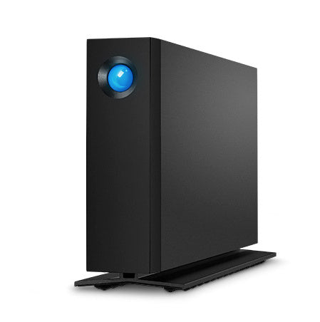 Disco Duro Externo Lacie D2 Professional 20tb 3.5 Escritorio Usb 3.1 Tipo-c Usb 3.0 Negro Win Mac Adapt De Alimentacion