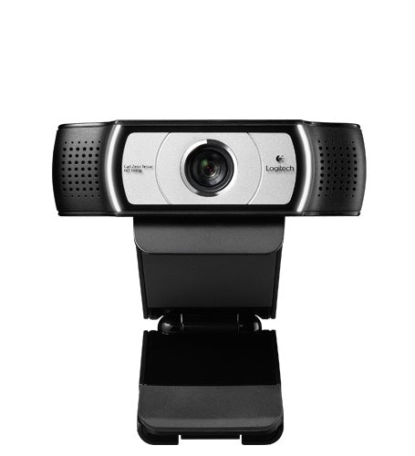 Camara Web Empresarial Logitech C930e 1080p 30 Fps Hd Zoom 4x Compresion De Video H.264 MicrÓfono Dual Omnidireccional