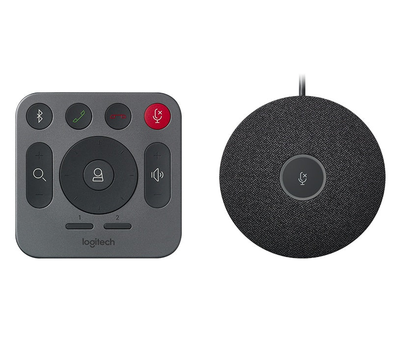 Sistema De Videoconferencia Logitech Rally Plus All In One 4k 30fps Zoom 15x Hd 2 Mic 2 Speakers Ideal Para Salas Grandes Y Extra Grandes