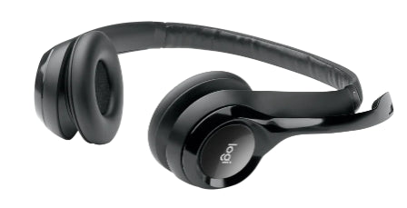 Audifonos Diadema Logitech H390 Supresion De Ruido Control De Volumen Usb Negro