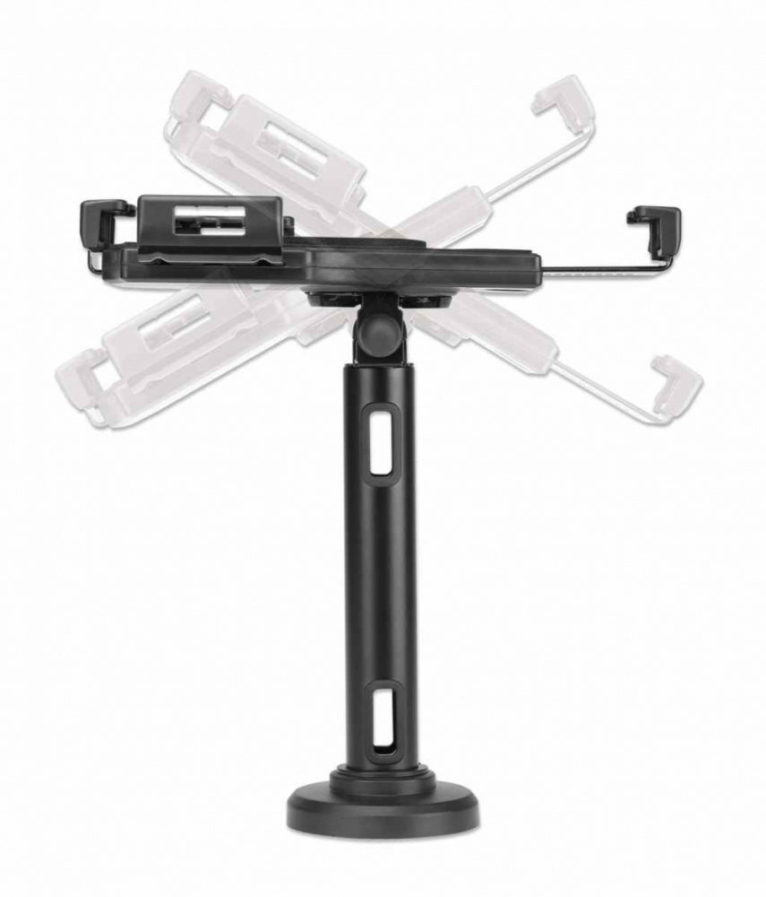 Soporte Tableta,manhattan,462112, Antirrobo, Multiproposito, Negro