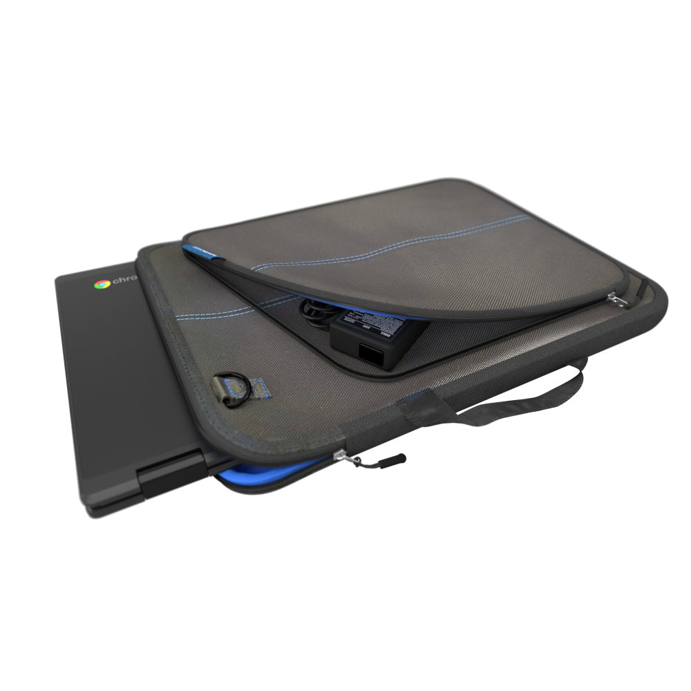 Funda Maxcase Mc-ssp3-11-blk Tipo Maletin Slim Sleeve W/pocket Para Laptop 11 G3 Black