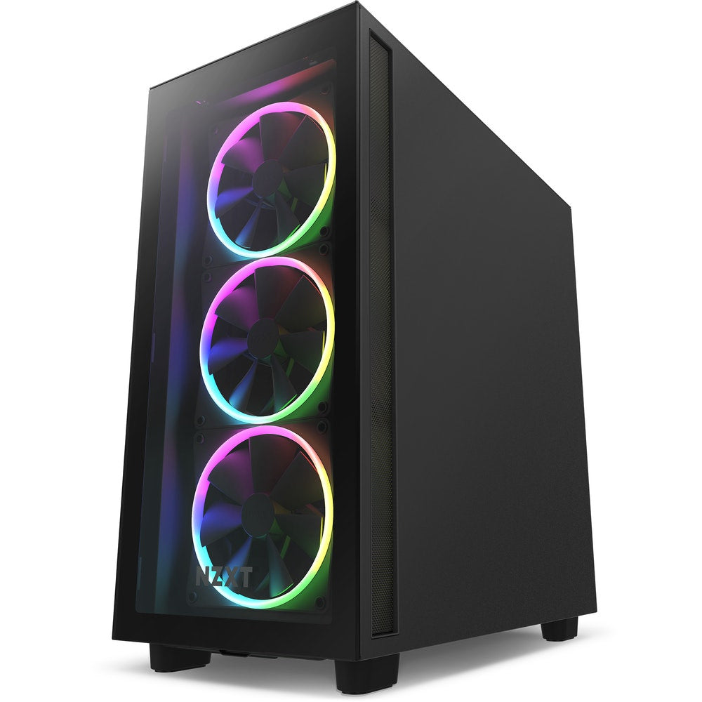Gabinete Nzxt H7 Elite/negro Mate/con Ventana/midi-tower/atx/rgb/gamer