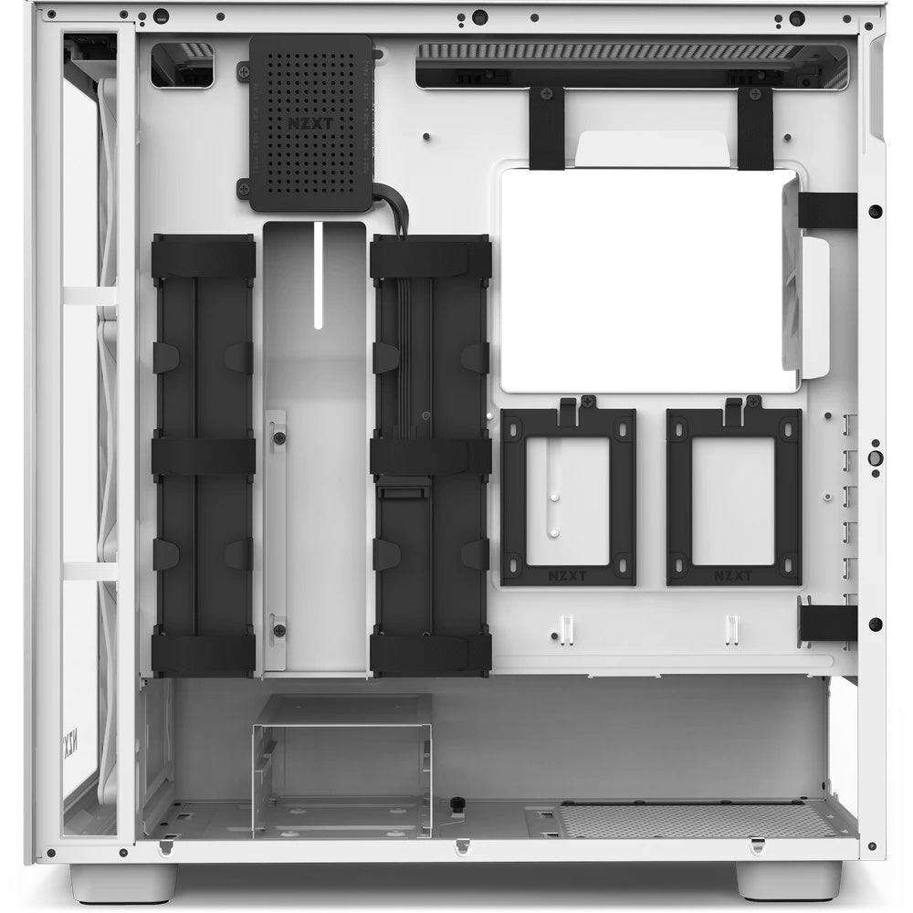 Gabinete Nzxt H7 Elite/ Blanco/con Ventana/midi-tower/mini-itx/micro-atx/rgb/gamer