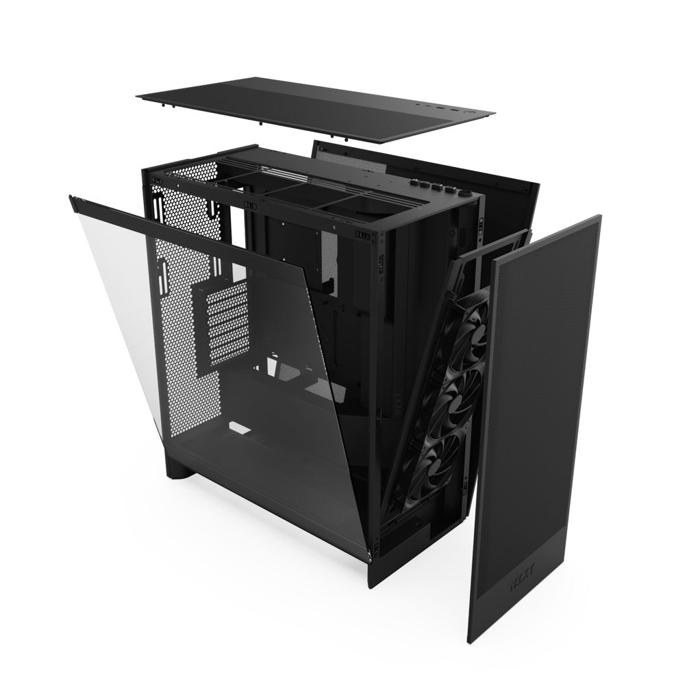 Gabinete Nzxt H7 Flow/negro/midi-tower/gamer
