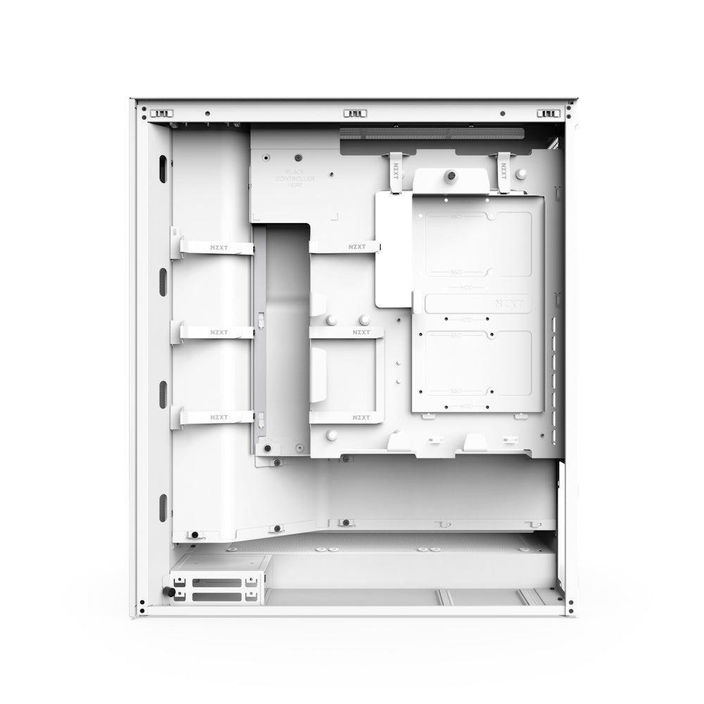 Gabinete Nzxt H7 Flow Rgb/blanco/midi-tower/gamer