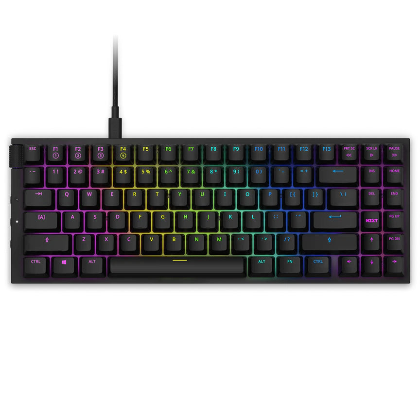 Teclado Nzxt Mini Tkl/negro/mecanico/almbrico/usb/ingls/gamer