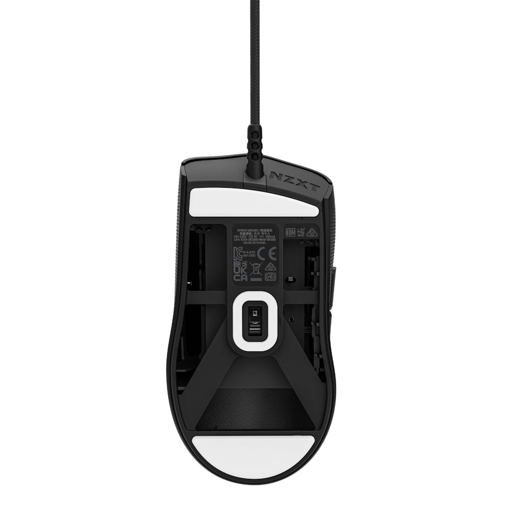 Mouse Gamer Nzxt Lift 2 Ergo/negro/alambrico/sensor Pixart Pmw3395 / ErgonÓmico / 100 Millones De Clicks / 26,000 Dpi /gamer