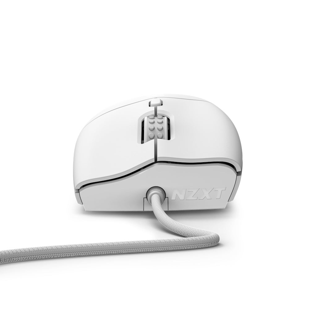 Mouse Gamer Nzxt Lift 2 Ergo/blanco/alambrico/sensor Pixart Pmw3395 / ErgonÓmico / 100 Millones De Clicks / 26,000 Dpi /gamer