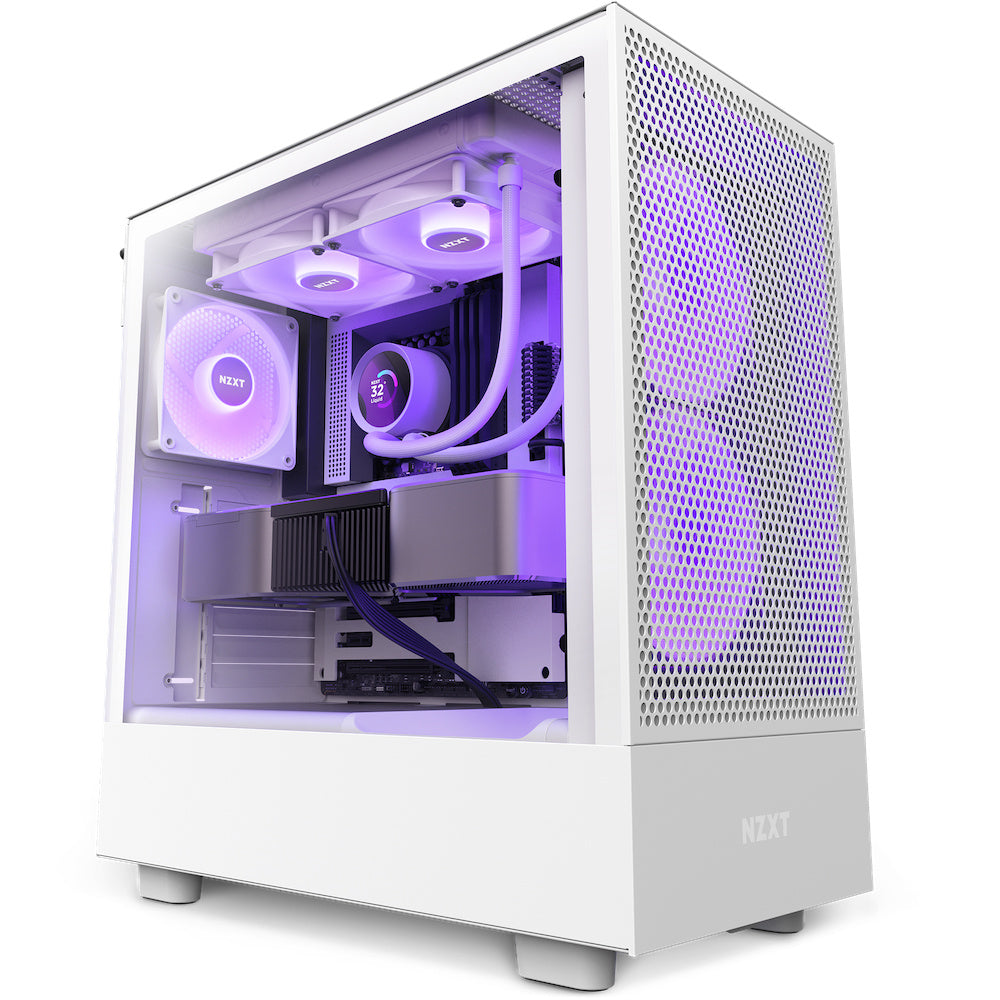 Disipador De Enfriamiento Liquido Nzxt Kraken X53/240mm/blanco Matte/rgb/gamer