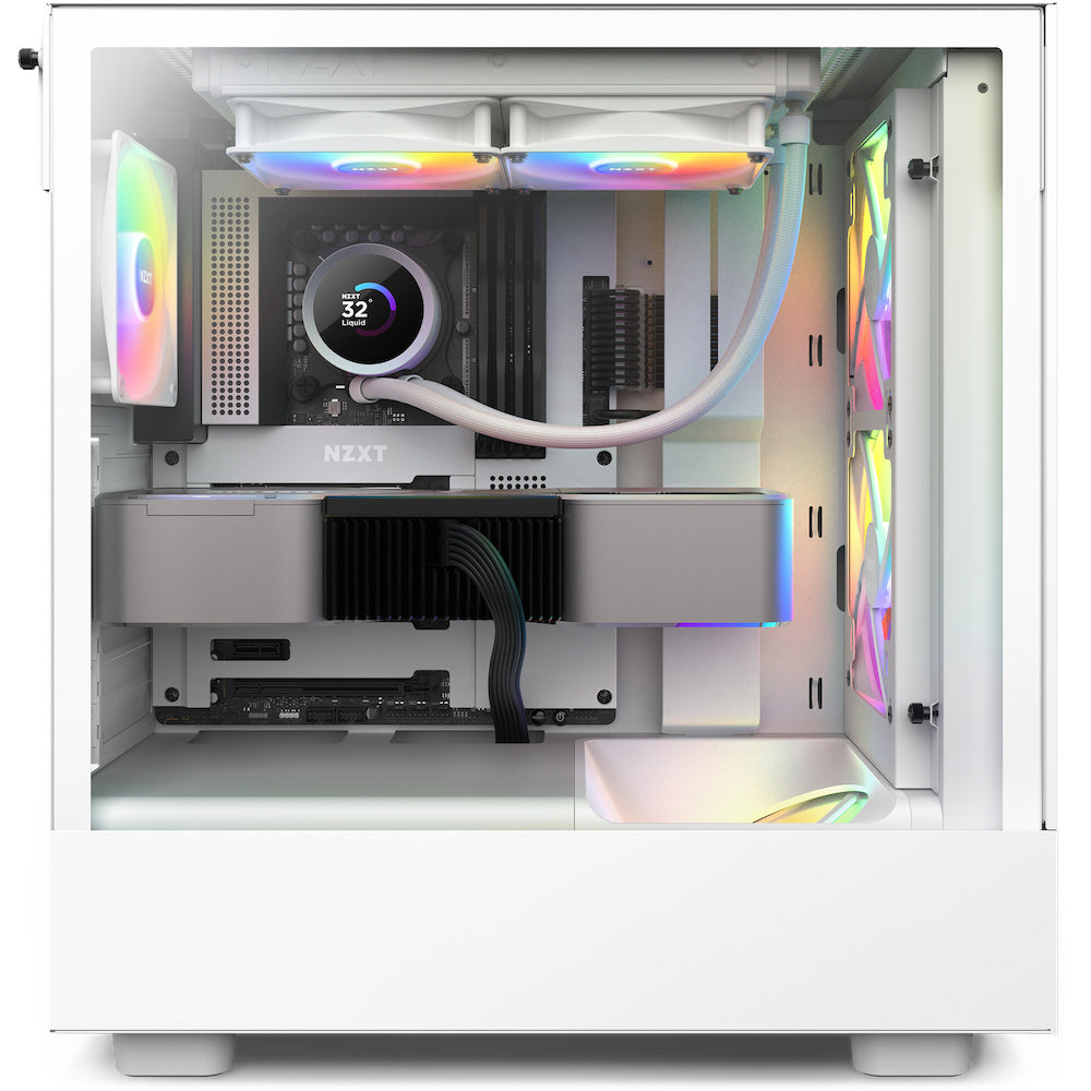 Disipador De Enfriamiento Liquido Nzxt Kraken X53/240mm/blanco Matte/rgb/gamer